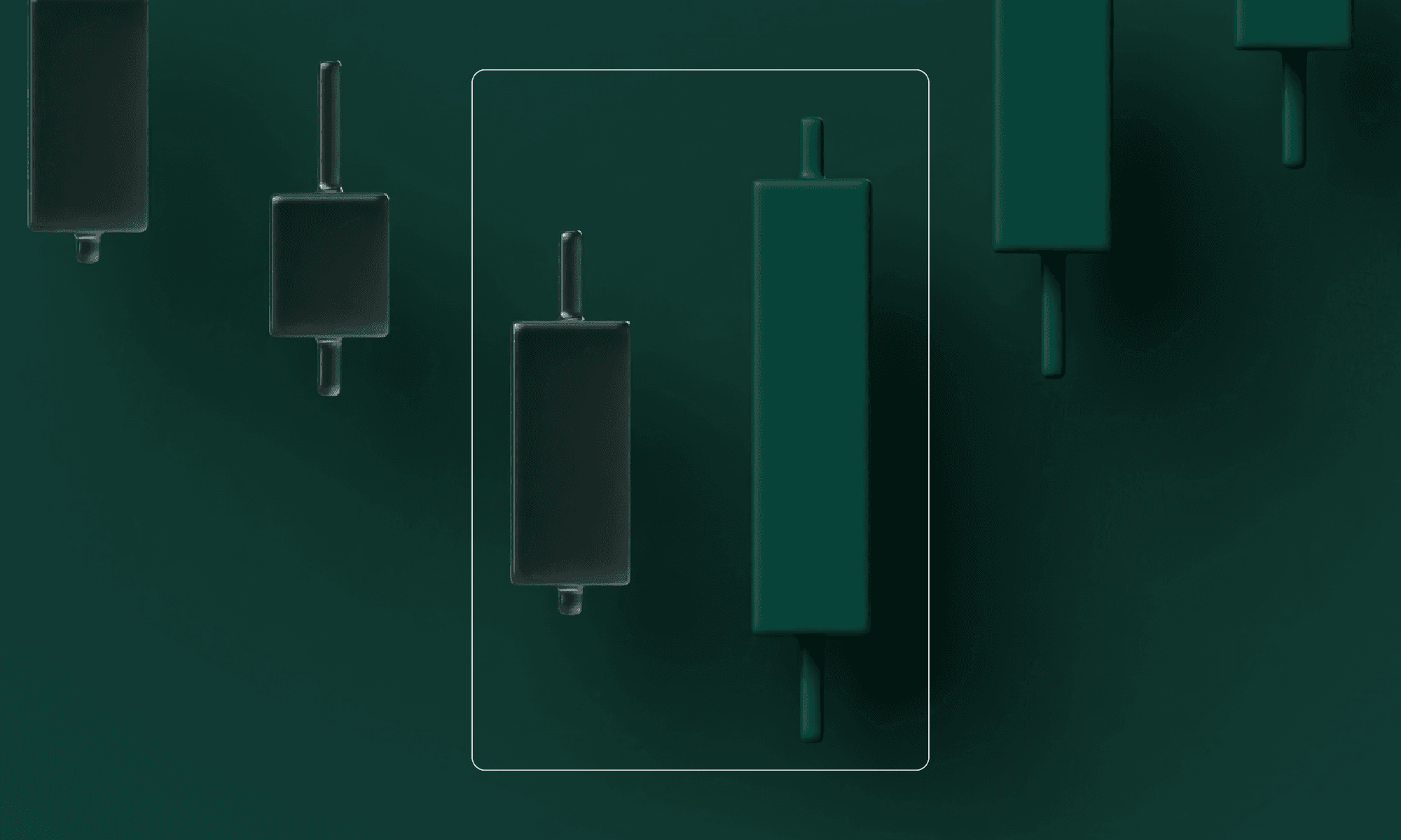 The graphic shows an example of a Bullish Engulfing pattern.