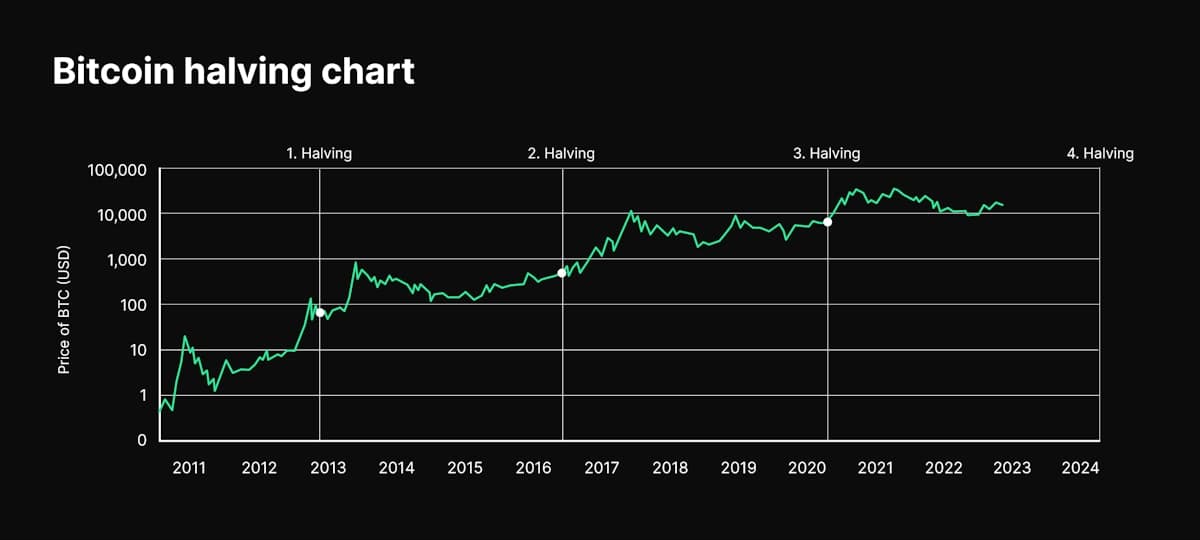 Bitpanda Academy Intermediate 22 Bitcoin Halving Chart